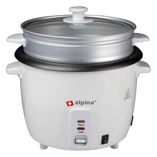 Εικόνα της Rice Cooker Alpina 1.8lt 700W White 871125218112