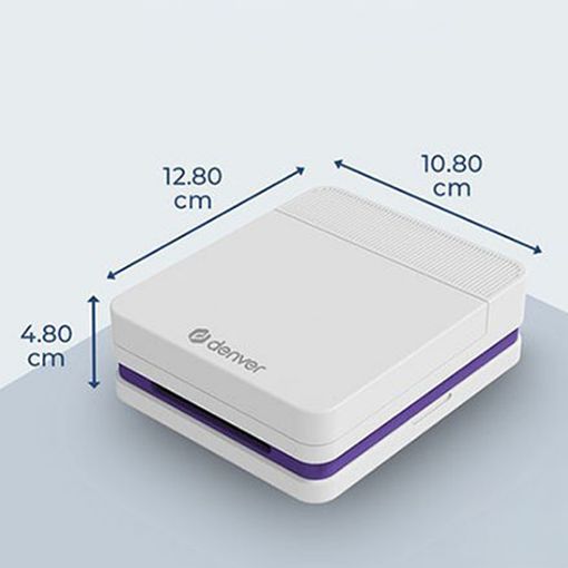 Εικόνα της Εκτυπωτής Denver Bluetooth 800mAh USB-C White MCP6010