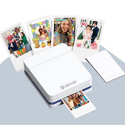 Εικόνα της Εκτυπωτής Denver Bluetooth 800mAh USB-C White MCP6010