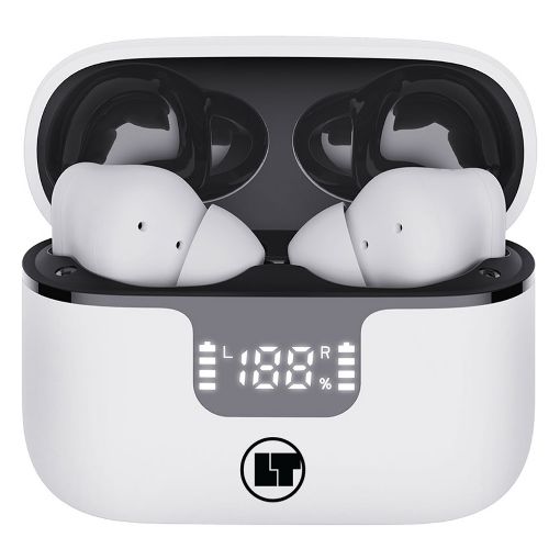 Εικόνα της Earbuds Lamtech Bluetooth ANC & 4-Mic ENC White LAM113041