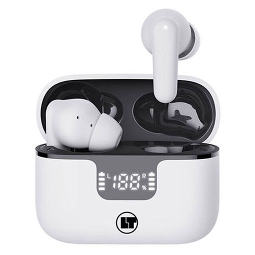 Εικόνα της Earbuds Lamtech Bluetooth ANC & 4-Mic ENC White LAM113041